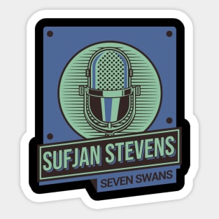 Seven Swans Sticker